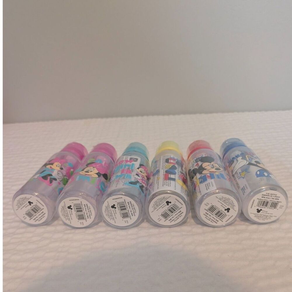 Disney Baby 9 oz Bottles Medium-Flow Silicone Nipple Pack of 6 - Picture 3 of 9